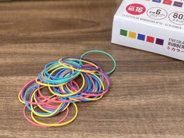 取りやすさが大事 キッチン オフィスでの輪ゴムの収納アイデア